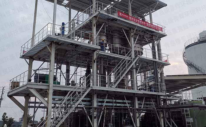 垃圾滲濾液處理案例雙效MVR蒸發(fā)器 垃圾滲濾液處理案例雙效MVR蒸發(fā)器